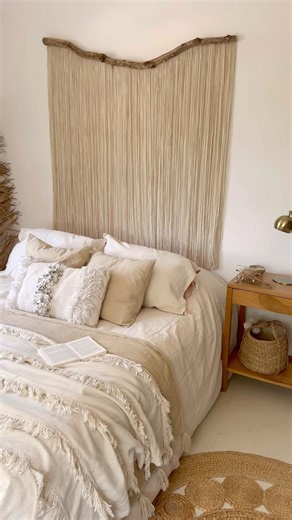 Tapiz Wood 🪵 #decoracion #boho #diy