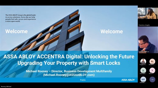 Unlocking the Future Upgrading Your Property with Smart Locks Webinar Session 1