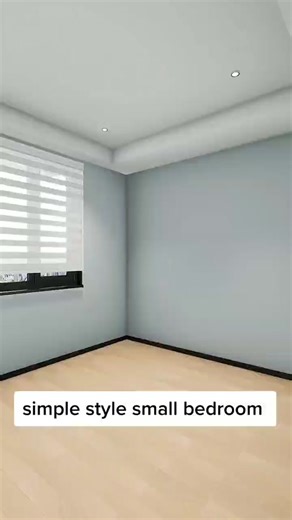 Simplistic Small Bedroom Design Ideas