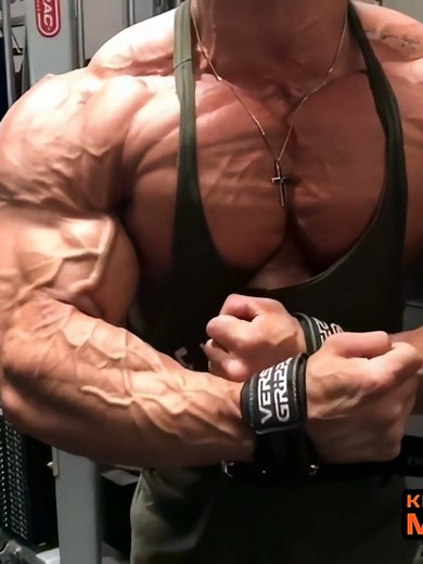 ‏Swol pecs