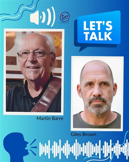 For more than four decades, Martin Barre's distinctive guitar work defined the sound of one of rock’s most enduring and influential bands: Jethro Tull. 🎸 A fan of the band himself, Giles was very excited to speak to Martin and find out some stories of his worldwide success. 🌍 👉 Listen to the full interview on our website here: https://audioboom.com/posts/8808277-legendary-jethro-tull-guitarist-martin-barre-on-a-trick-of-memory-with-tre-s-giles-brown | Talk Radio Europe Official