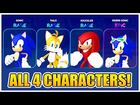 How to get ALL 4 CHARACTERS in SONIC SPEED SIMULATOR! [ROBLOX]