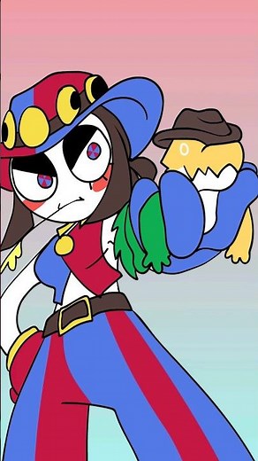 The Amazing Digital Circus Pomni X Gummi Goo's Rodeo Transformation ✨️🐊