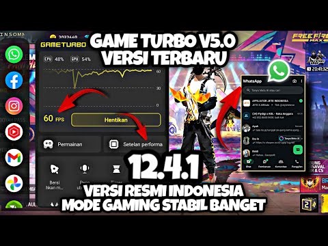 GAME TURBO V5.0 POP UP WA LATEST OFFICIAL INDONESIA‼️UPDATE SECURITY V12.4.1 STABLE FOR GAMING