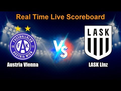 Austria Vienna vs LASK Linz Live Score - Austrian Bundesliga