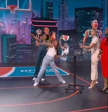 🔥 Kelsey Plum Recreates Infamous T-Shirt Toss in Studio | Los Angeles Sparks WNBA women's basketball