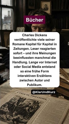 Der Autor, der mit seinen Lesern schrieb. #bücher