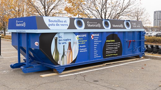 Ici, on récupère le verre