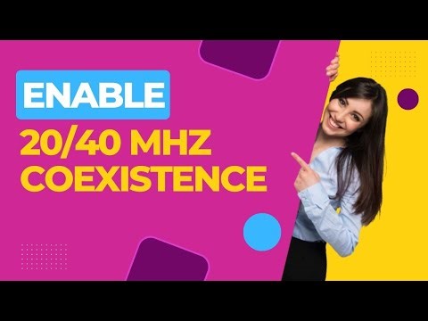 Enable 20/40 MHz Coexistence