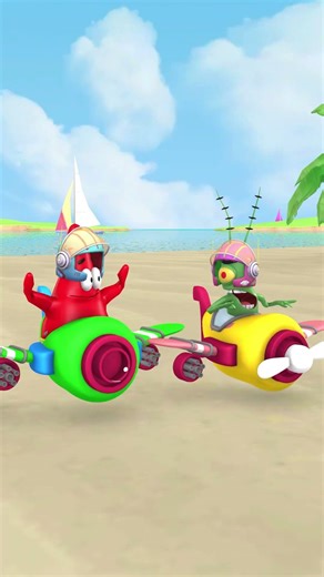 SpongeBob SquarePants Shocked by Patrick Star’s Airplane! 😱✈️