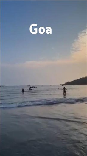 Mesmerizing Sunset View at Goa Beach | Relaxing Evening Vibes & Waves Sound | Goa Travel 2025