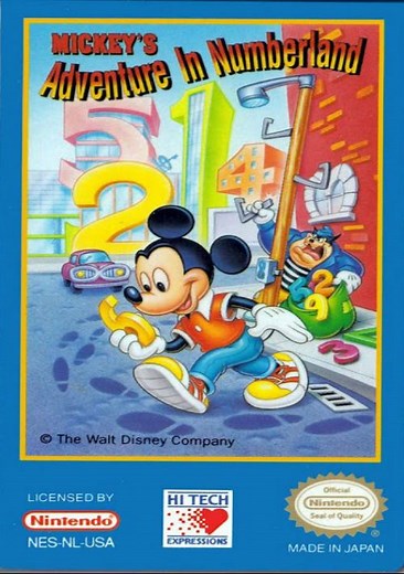 Mickey's Adventures In Numberland ROM Free Download for NES - ConsoleRoms