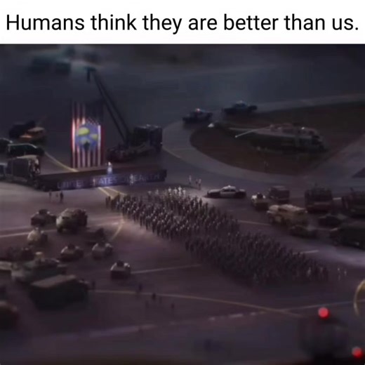 We are just better. #humanity #aliens #4k #fyp #earth