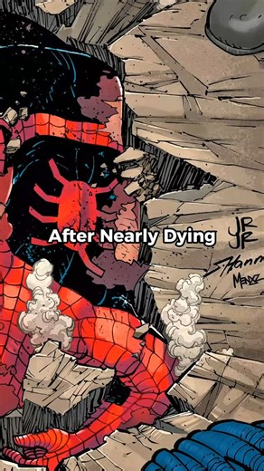 Spider Man Takes a Break #comics #viral #instareels #spiderman | conflux comics