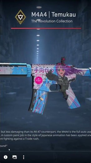UNBOXING M4A4 Temukau: Did I get LUCKY? #shorts