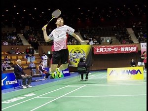 準々決勝 田児賢一 VS 桃田賢斗1G（田児サイドから撮影）