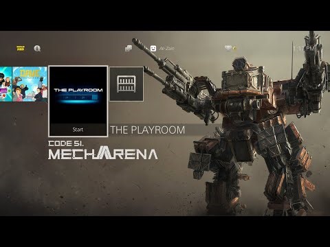 CODE 51 MECH ARENA Dynamic Theme For PS4