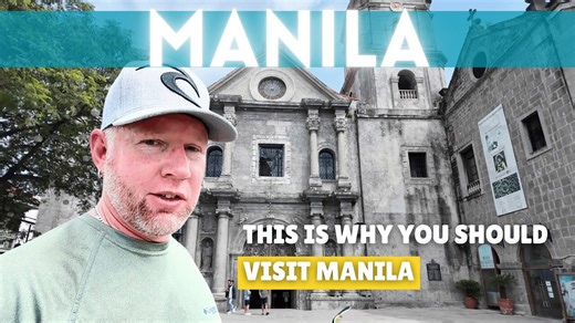 Manila Philippines Travel Tour Vlog 2025 4K