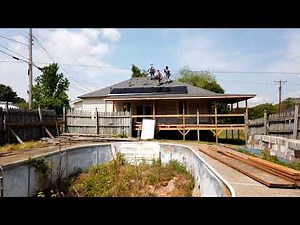 Tesla Solar Panel Installation Roof Time Lapse