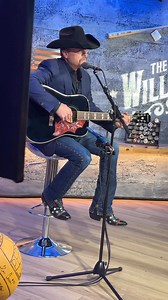 Behind-the-scenes video of country star John Rich performing his new song “The Righteous Hunter” on the Will Cain Show. | Will Cain