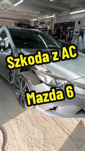 Mazda 6 Naprawa z AC #lakiernik #rogergarage #ppg #blacharstwosamochodowe