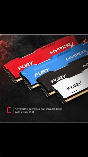 Kingston Hyperx Fury 4GB 8GB Ddr3 1333MHz 1600MHz 1866MHz 1.35V 1.5V 240 Pin