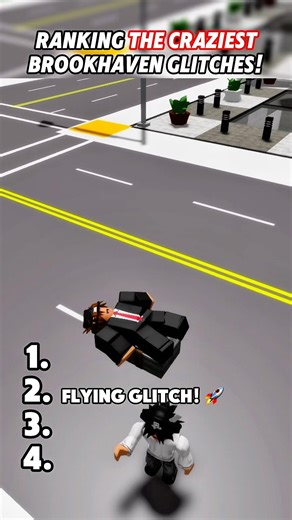 RANKING MOREE CRAZY BROOKHAVEN GLITCHES! 🤯 #roblox #brookhaven