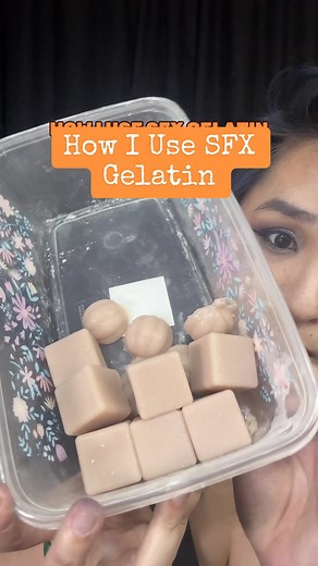Creative SFX Gelatin Techniques for Makeup