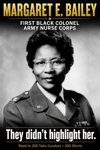 They Didn’t Highlight Her | Margaret E. Bailey | First Black Colonel in the Army Nurse Corps