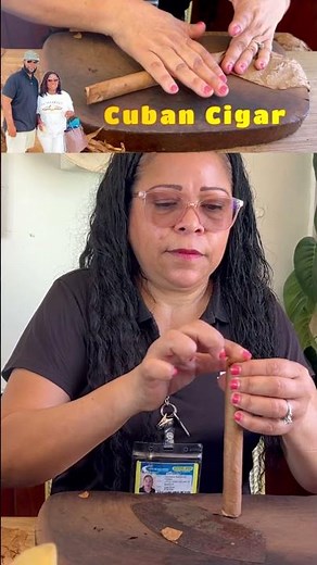 Impressive Speed: Lady Rolls Perfect Cuban Cigar in 60s