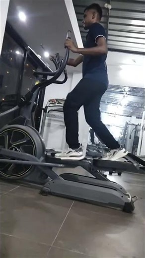 Elliptical cycling workout