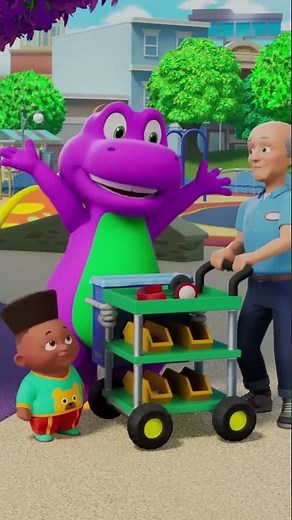 Cleanup Time with Barney 🧹✨| Barney