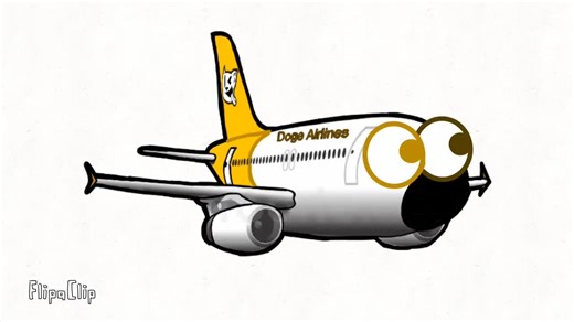 Doge Airlines 235 Crash Animation: A Fun Airplane Adventure