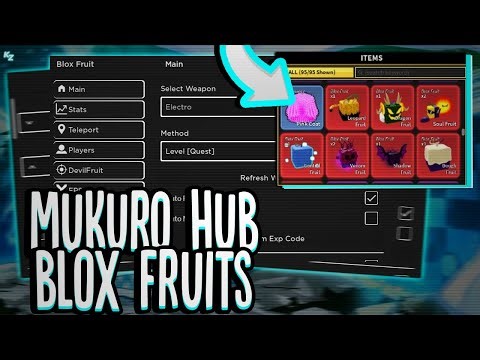 [MukuroHub] Script Blox Fruits - Bring All Fruits, Farm Level!! PASTEBIN 2023 (Mobile & PC)