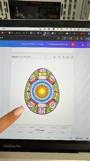 20 Easter Mandala Coloring Pages in 20 seconds 🐣 #etsyseller #etsyshop #digitalproducts #easter