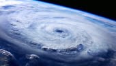 View of Hurricane from Orbit using Public Domain NASA Imagery
