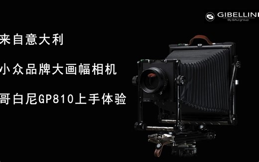 意大利哥白尼Gibellini 810大画幅相机上手体验