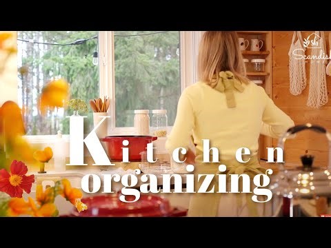 HUGE KITCHEN ORGANIZING | HOME ORGANIZTAION IDEAS | Scandish Home