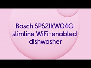 Bosch SPS2IKW04G Slimline WiFi-enabled Dishwasher - White - Quick Look
