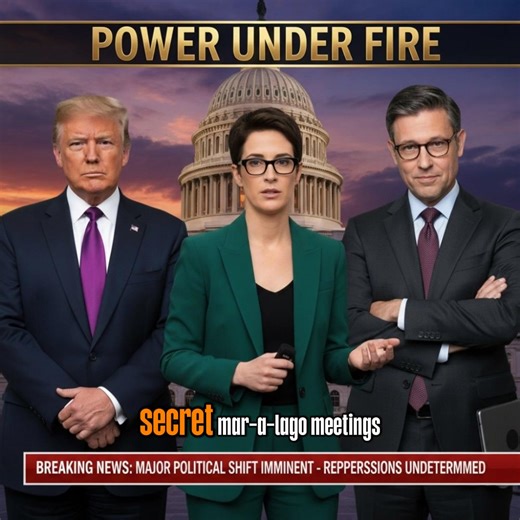 Rachel Maddow just unleashed a massive bombshell on MSNBC taking down Speaker Mike Johnson! 💬 Full story: https://us.topbrand.live/12728/ In an intense hour-long exposé full of charts 📈, timelines ⏳, and leaked audio 🎧, she exposed his deep loyalty to Trump — secret Mar-a-Lago meetings, rides on Trump’s jet ✈️, blocking key bills, shutting down investigations, and delaying Ukraine aid — all at Trump’s command. Bottom line: Johnson isn’t an independent leader… he’s Trump’s most reliable soldie