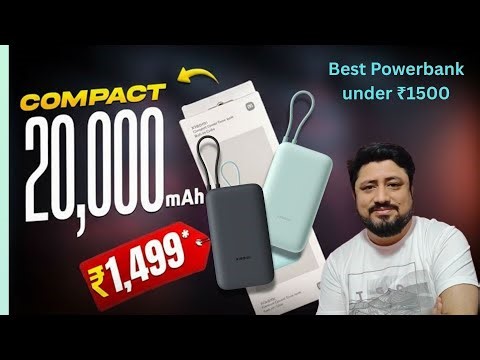 Xiaomi Compact Power Bank 20000mAh Review 🔥 Xiaomi Compact Power Bank vs XIAOMI Power Bank 4i