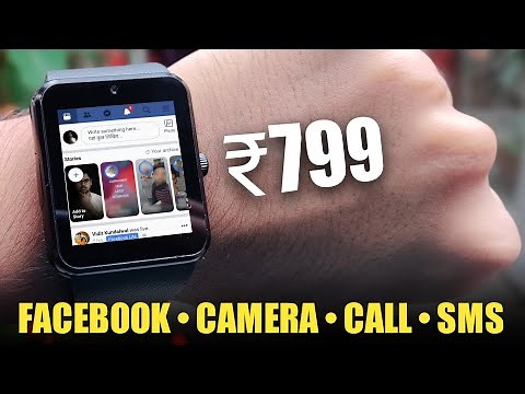 Best Cheapest Smartwatch with Camera & Calling Function on Amazon & Flipkart