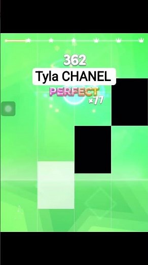 Tyla - CHANEL in Piano Tiles 7 #shorts #pianotiles