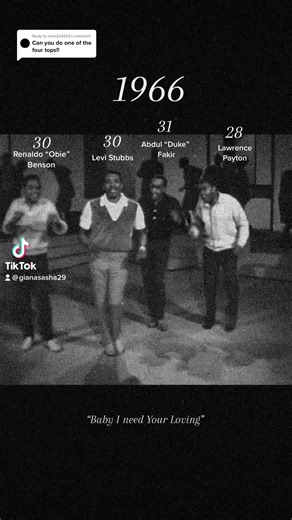 Four Tops - Baby I Need Your Lovin (1966) | Motown Records