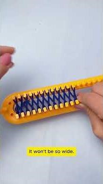 Easy Loom Knitting Starting Your First Scarf | part 1