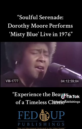 Transport yourself back in time with Dorothy Moore’s mesmerizing live performance of ‘Misty Blue’ in 1976. Let her soulful vocals and emotive delivery captivate your heart and soul. #DorothyMoore #MistyBlue #LivePerformance #SoulMusic #1976Music