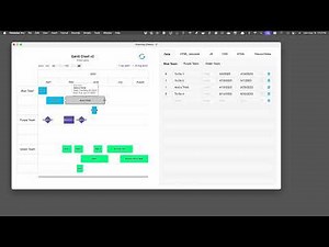 Gantt Chart in Claris FileMaker Demo