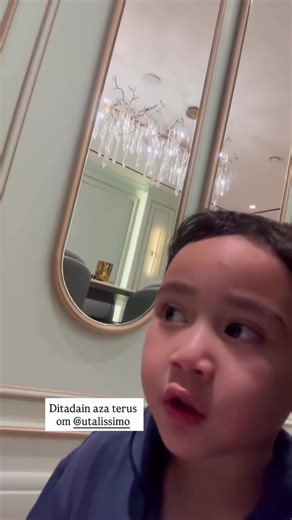 harus dimasukin Islam katanya 😂🤏 #rayyanzamalikahmad #rayyanza #raffinagita1717