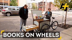 Street Books is a mobile library that brings books to homeless people in Portland. | AJ
