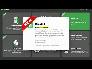 imobie DroidKit V2.3.2.20241224 [Portable] Multilingual (x64) FRP Bypass, Remove Screen Locks